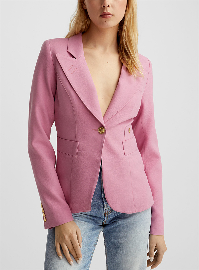 Smythe Dusky Pink Duchess jacket for women