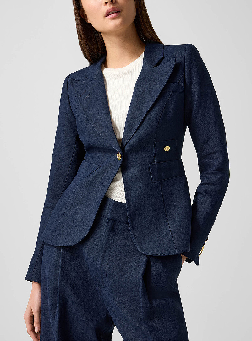 Duchesse Linen Blazer
