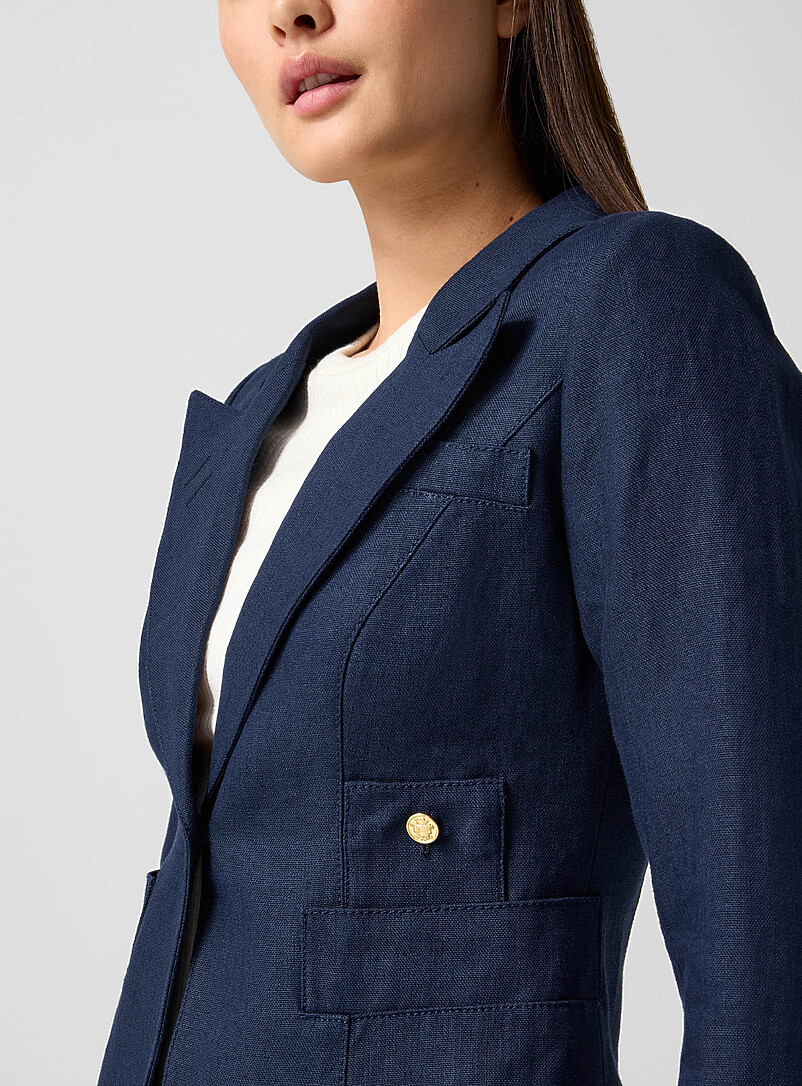 Duchesse linen blazer product image 2