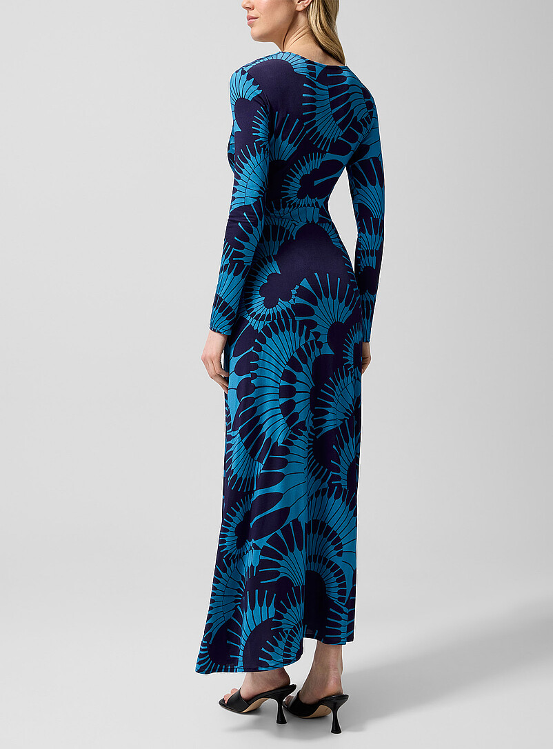 Ruched V-neck dress product image 3