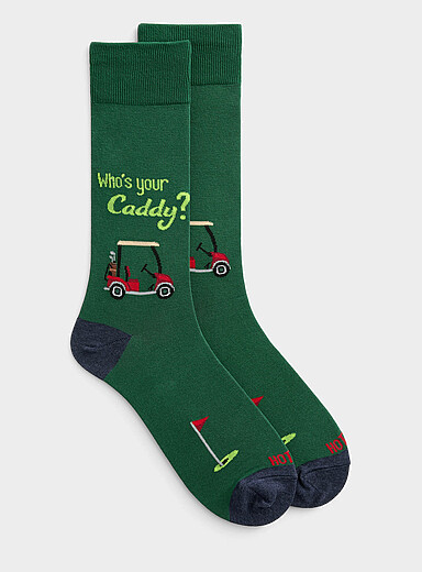 La chaussette voiturette de golf