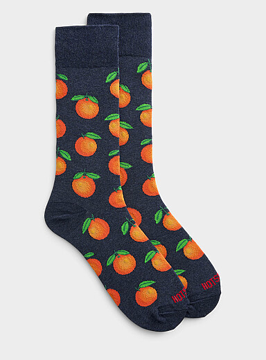 Juicy orange socks