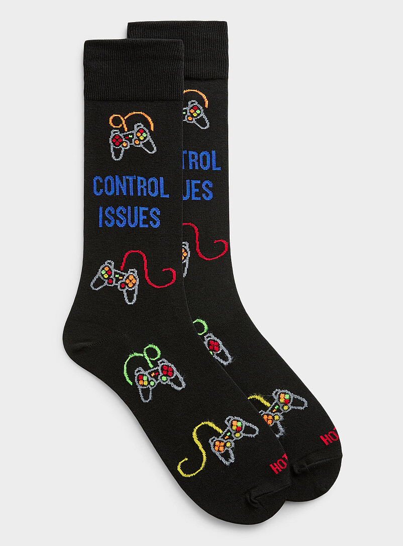 Control Issues socks | Hot Sox | | Simons