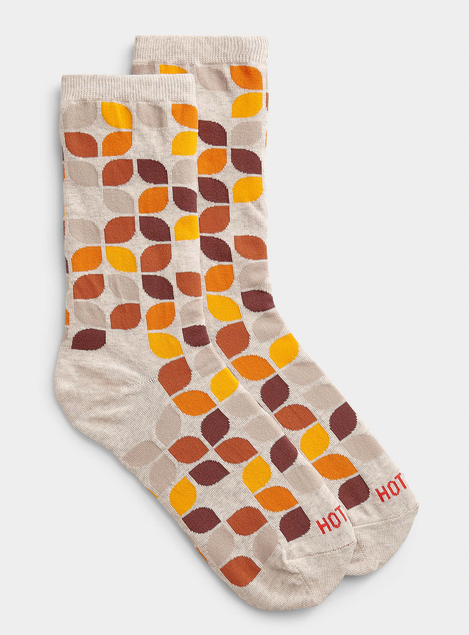 Hot Sox - Women's Geo leaf sock