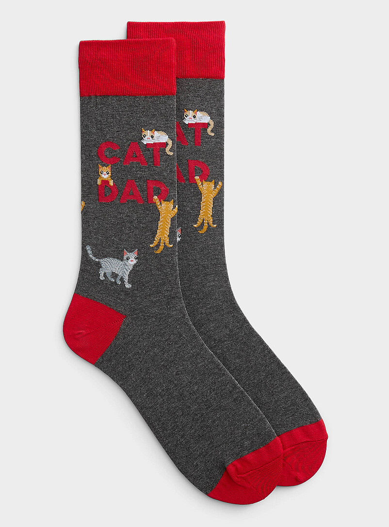 Cat Dad Socks