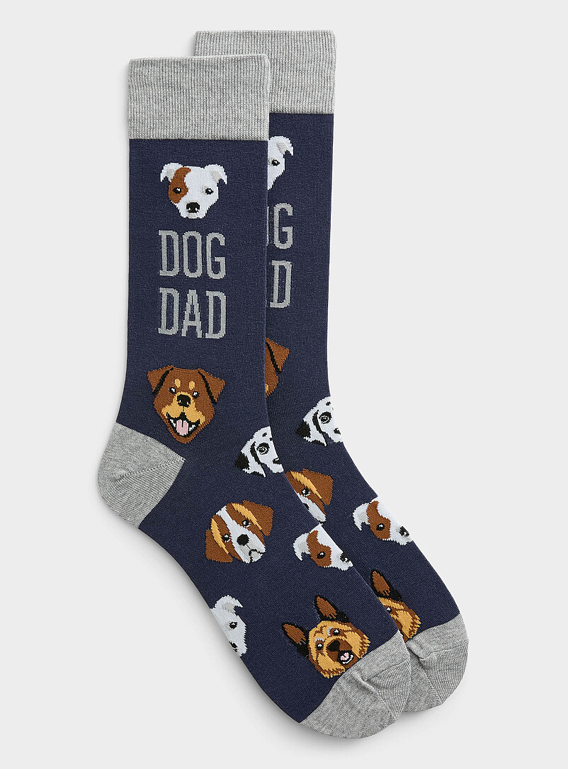 Dog Dad socks product image (primary)
