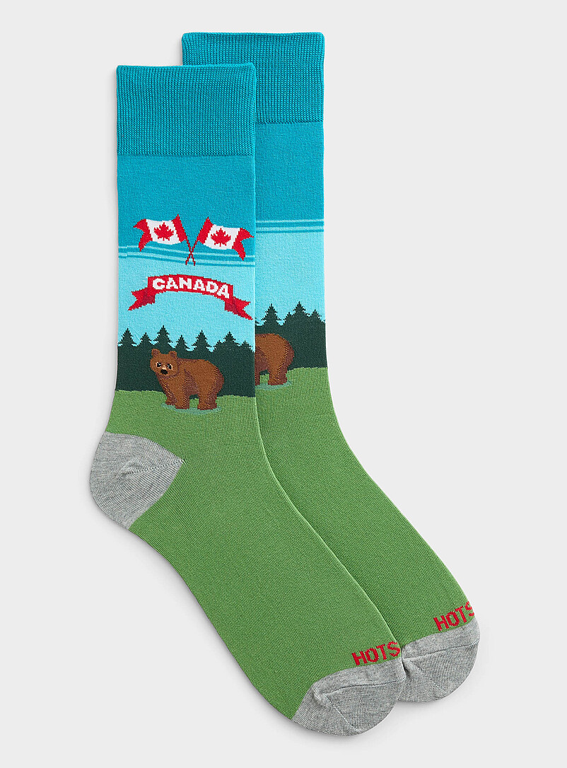 O Canada! Colourful Socks