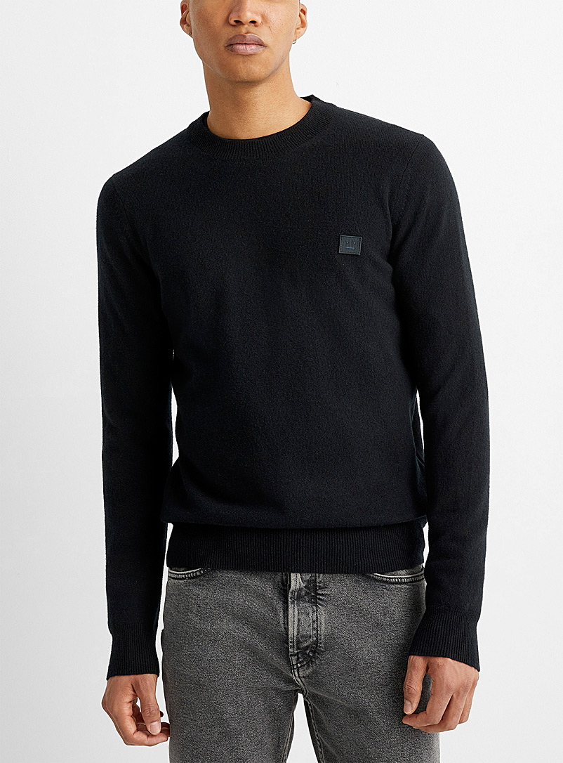 Acne Studios Black Monochrome sweatshirt for men