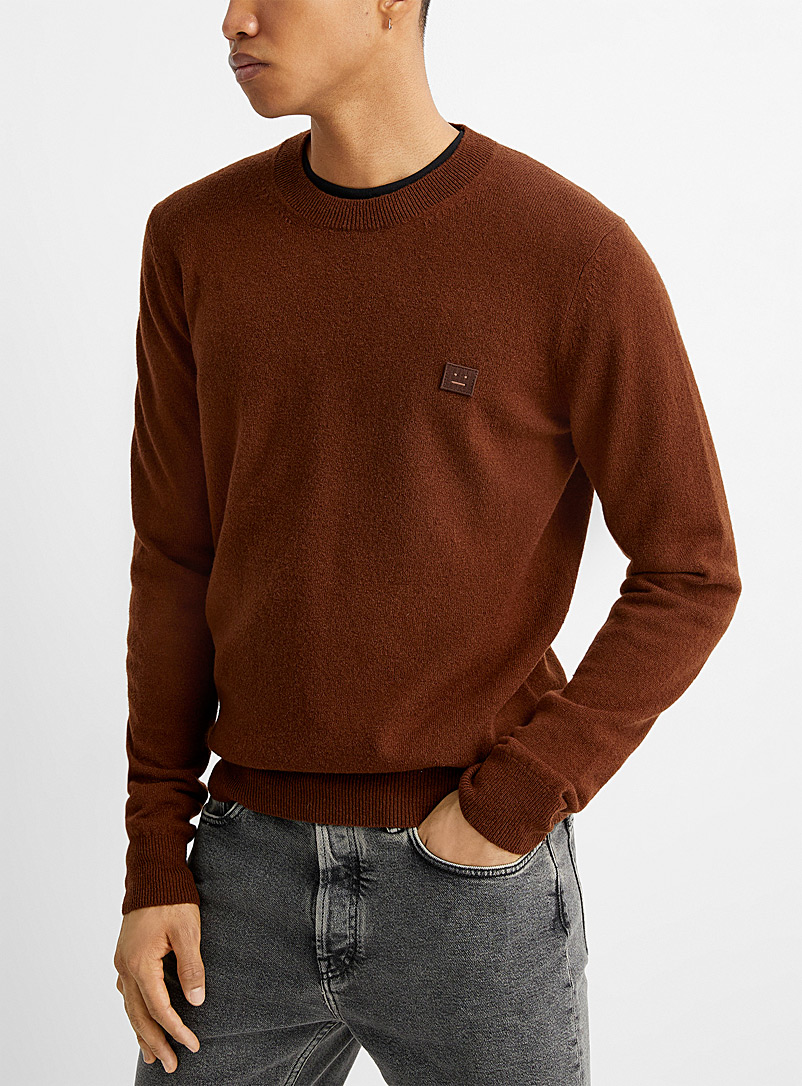 Acne Studios Medium Brown Monochrome sweatshirt for men