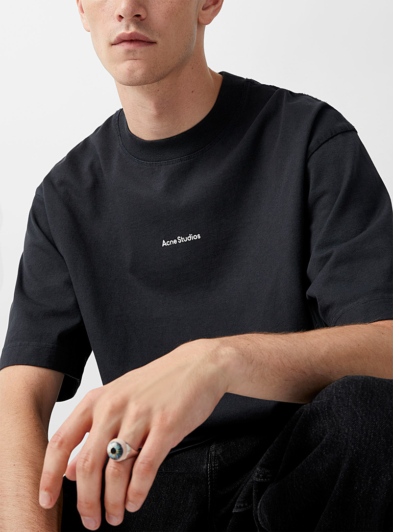 Minimalist signature T-shirt | Acne Studios | Shop Men's Designer Acne ...