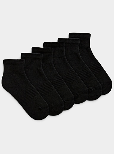 Ultra-soft monochrome socks Set of 3, Lemon, Shop Women's Socks Online