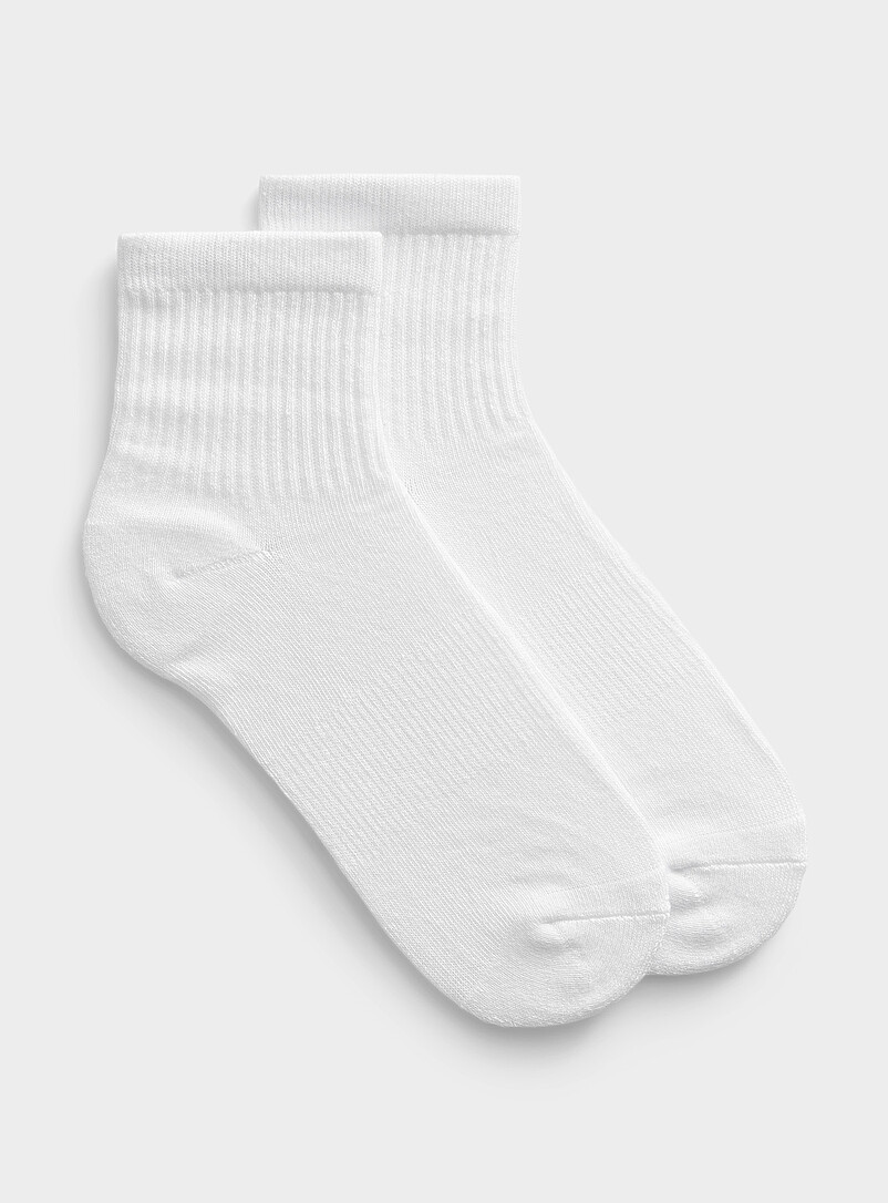 Solid Colour Ankle Socks