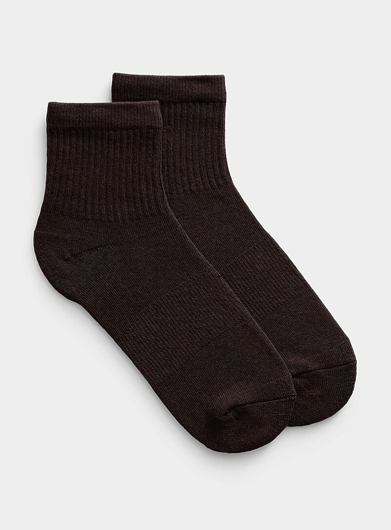 Solid colour ankle socks product image (primary)