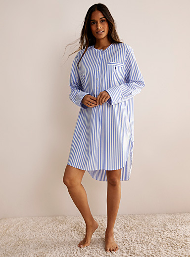 Embroidered pocket striped nightshirt | Polo Ralph Lauren | Women's ...