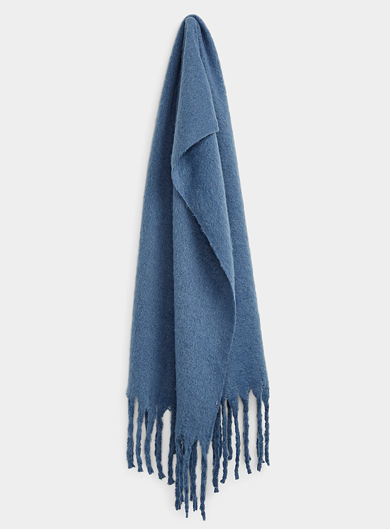 JOSEPH Donegal Wool-blend Scarf in Natural Womens Accessories Scarves and mufflers 