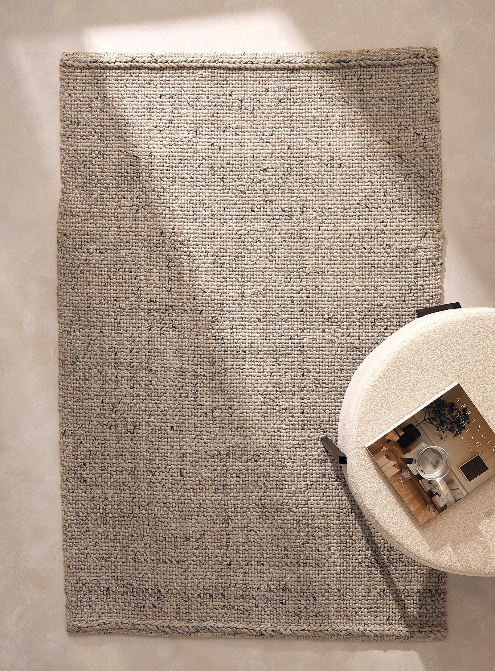 Simons Maison - Braided wool rug 120 x 180 cm
