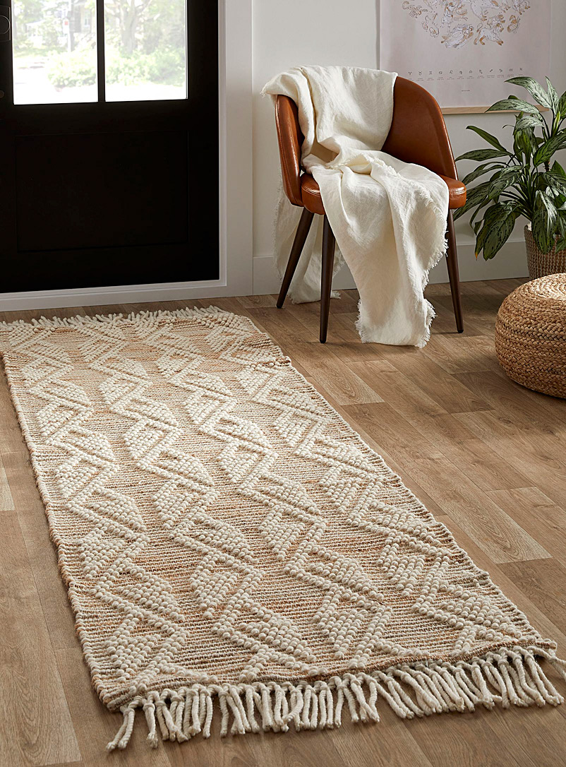 Hallway Runners Rugs And Furniture, Black And Cream Rug 9×12