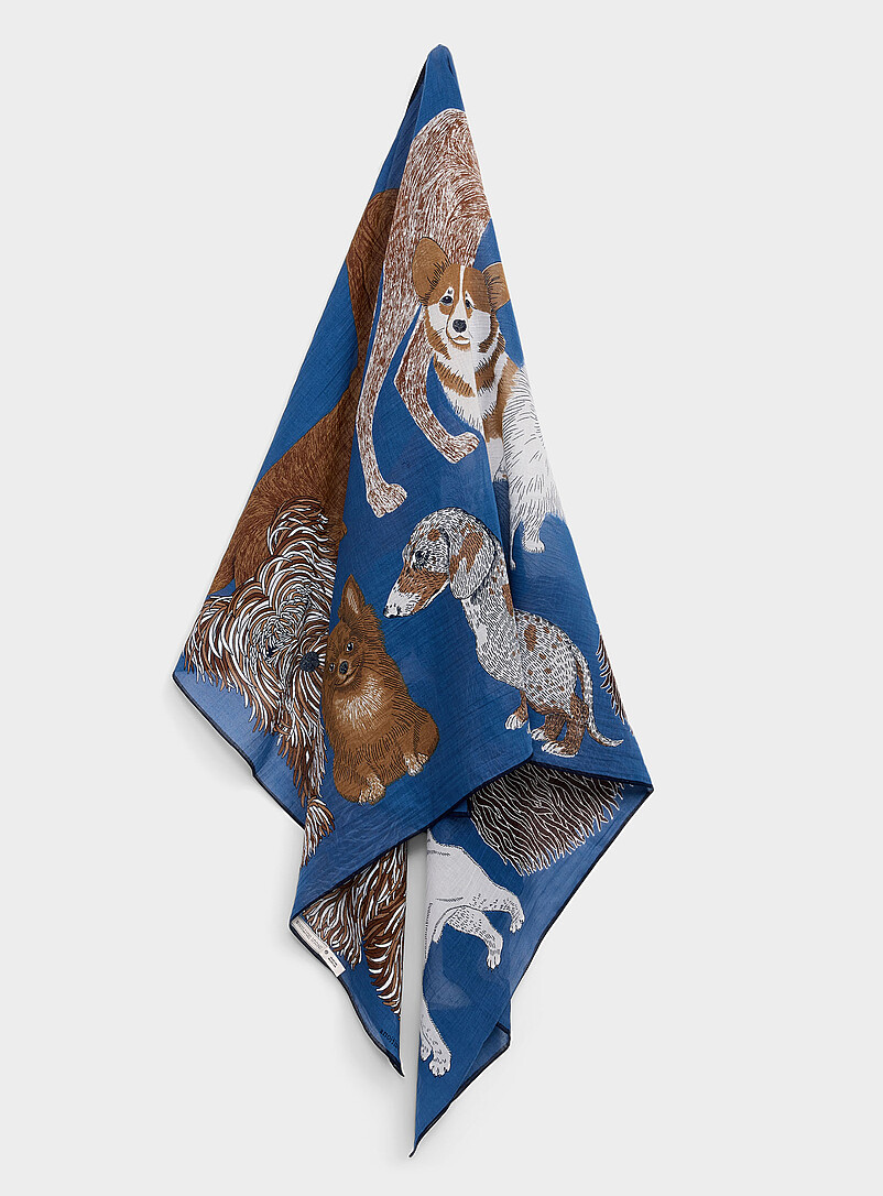 Toutou 100% cotton lightweight scarf product image (primary)
