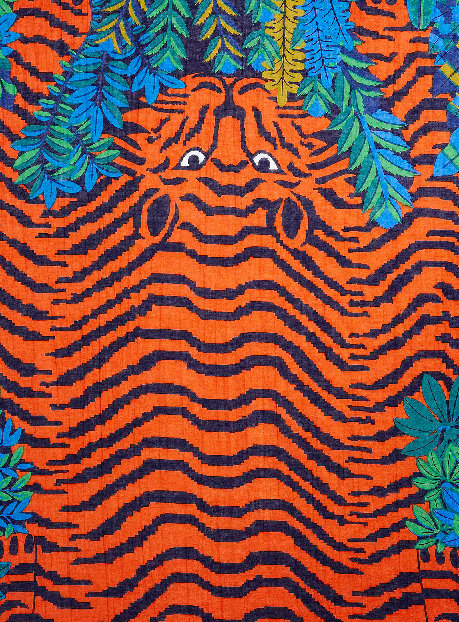 Inoui Editions - L'écharpe légère tigre furtif