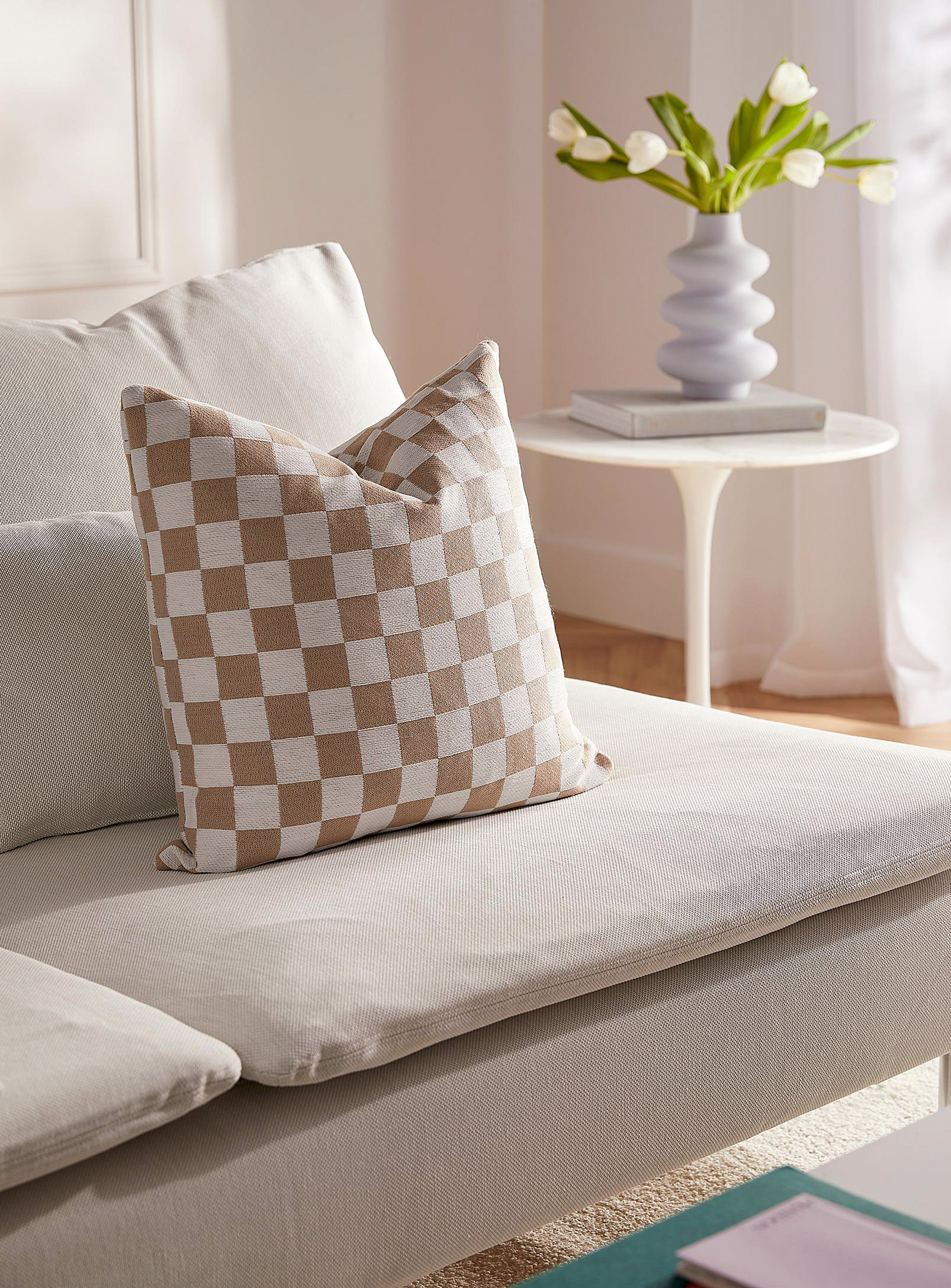 Simons Maison - Checkered cushion 45 x 45 cm