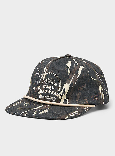 Hayes camouflage soft drawstring cap