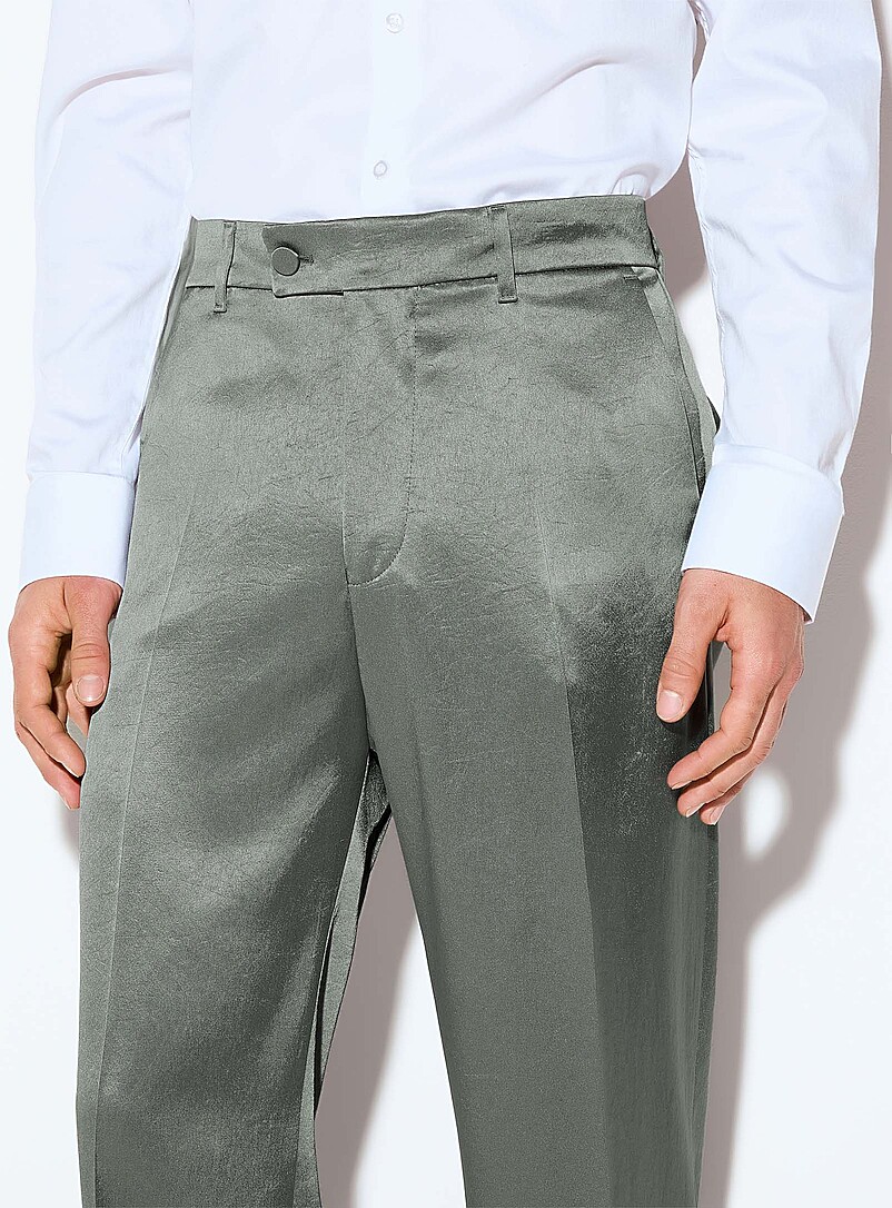 Noxen sage satiny pant product image 2