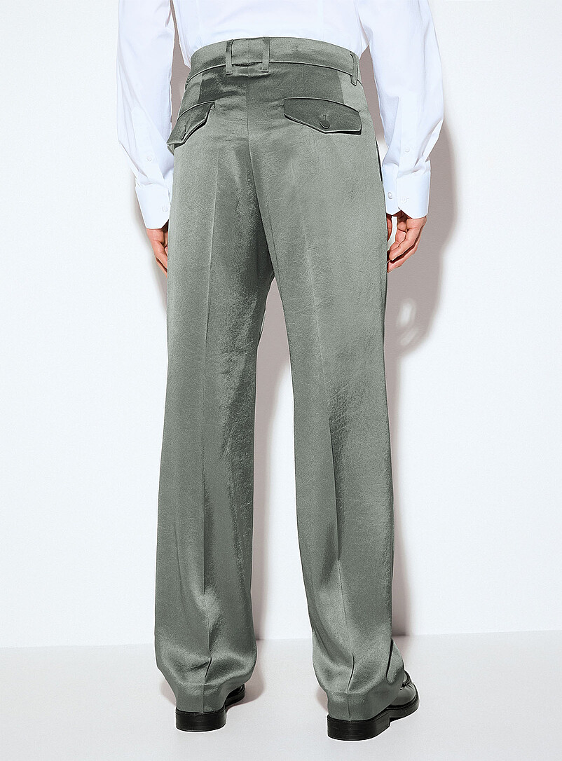 Noxen sage satiny pant product image 3