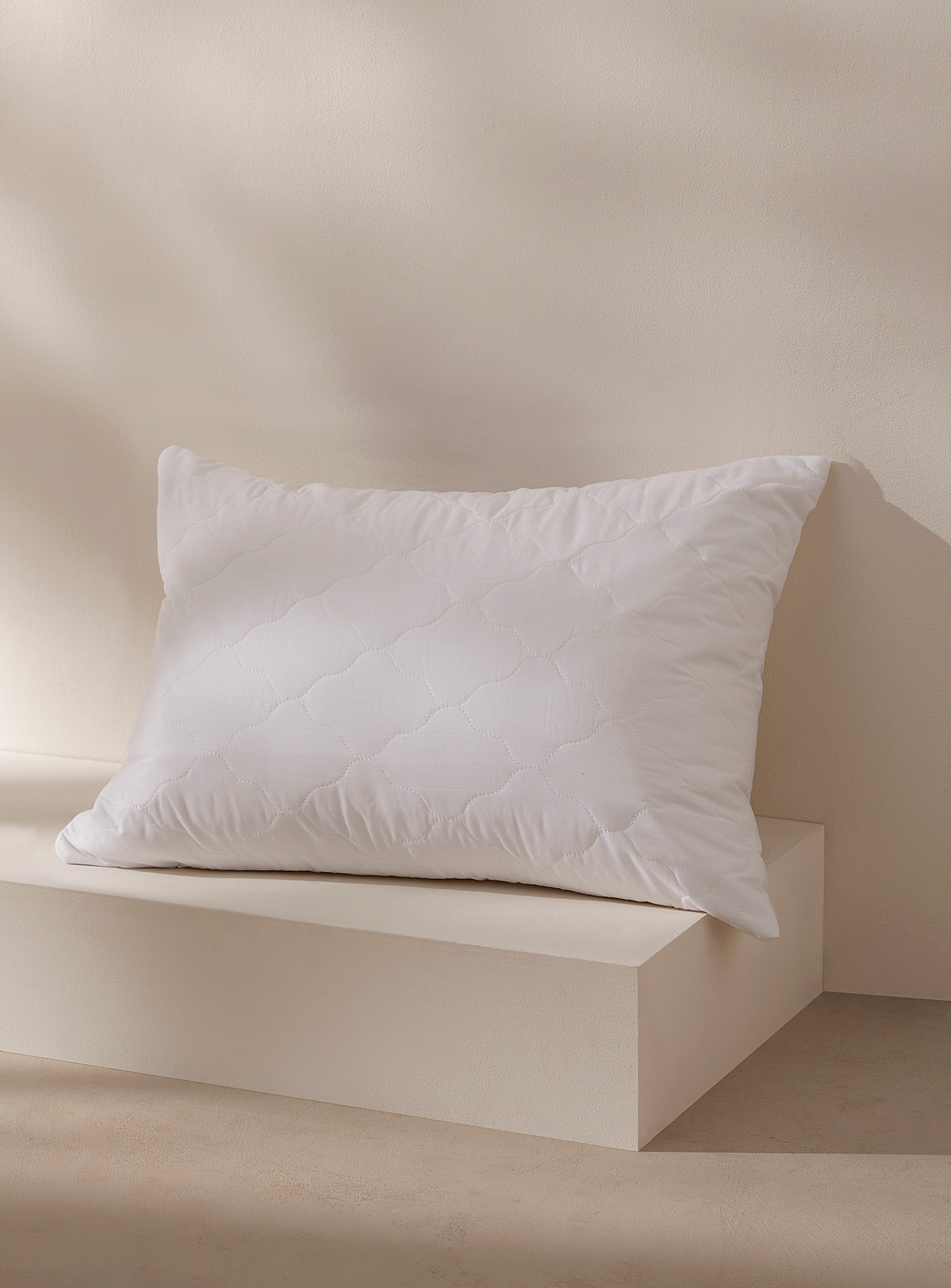 Simons Maison Duvetine Pillow Protector In White