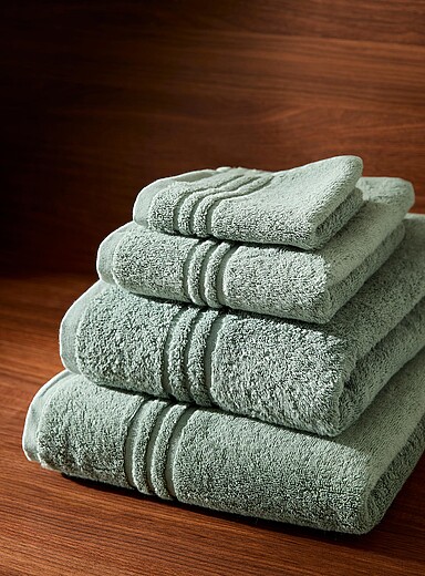 Simons Maison White Organic Turkish cotton towels Soft and resistant, dry quickly