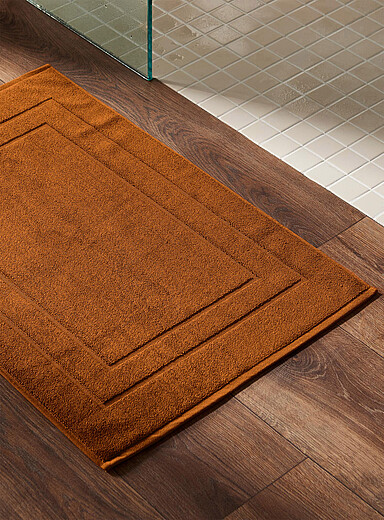 Simons Maison: La descente de bain coton turc biologique 50 x 80 cm Kaki