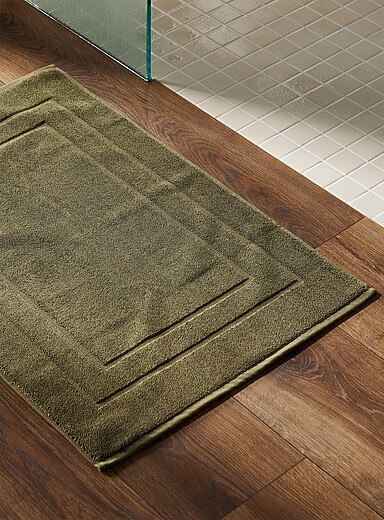 Organic Turkish cotton bath mat 50 x 80 cm