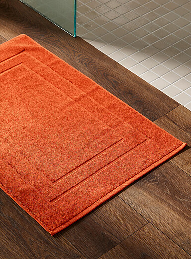Simons Maison: La descente de bain coton turc biologique 50 x 80 cm Kaki