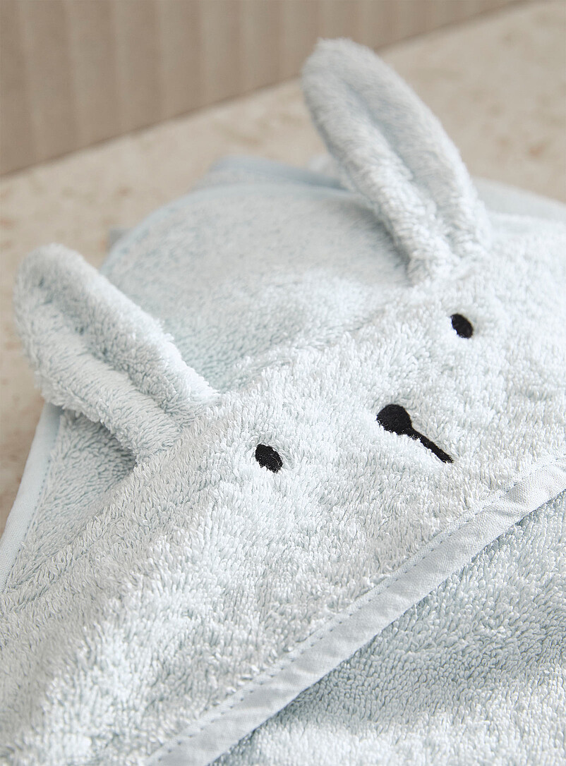 Simons Maison: La cape de bain mignon compagnon Enfant Brun