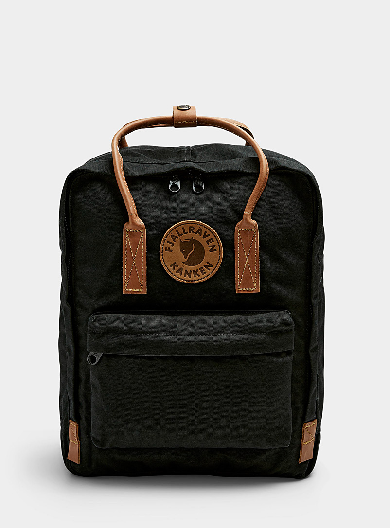 Fjällräven Black Kanken two-tone backpack for men