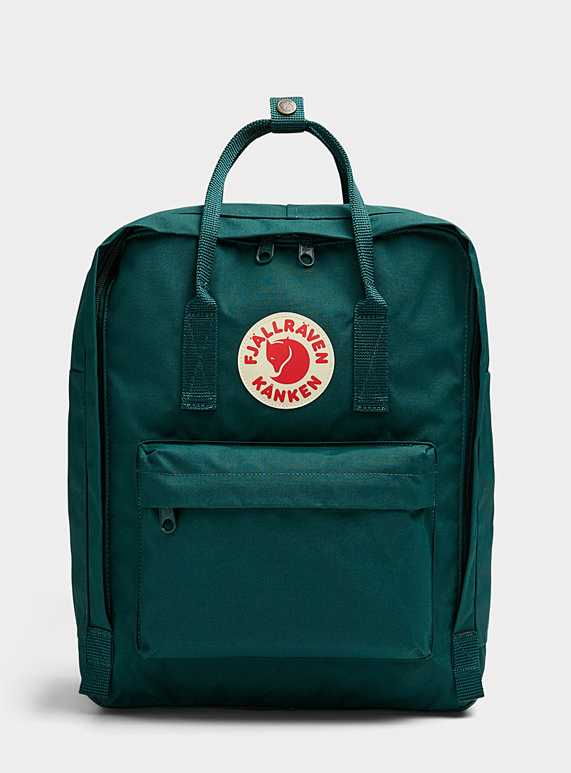 Fjällräven Mossy Green Kanken backpack for women