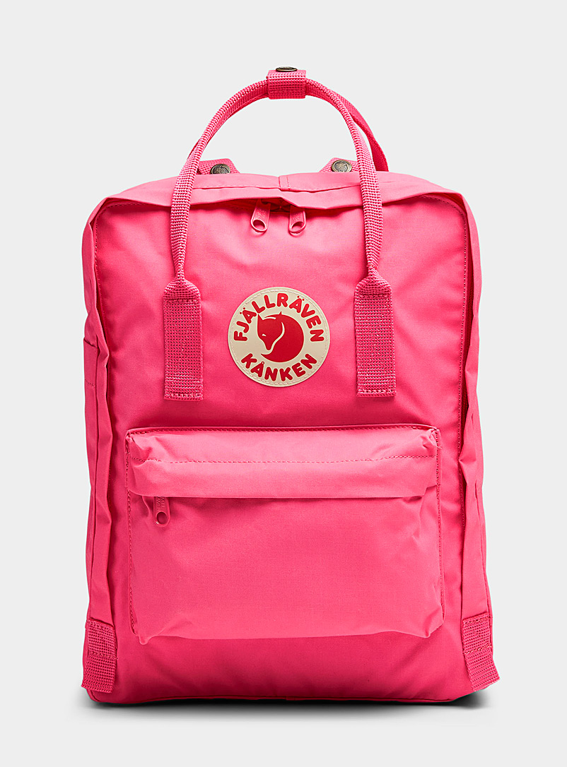 Fjällräven Light Red Kanken backpack for women