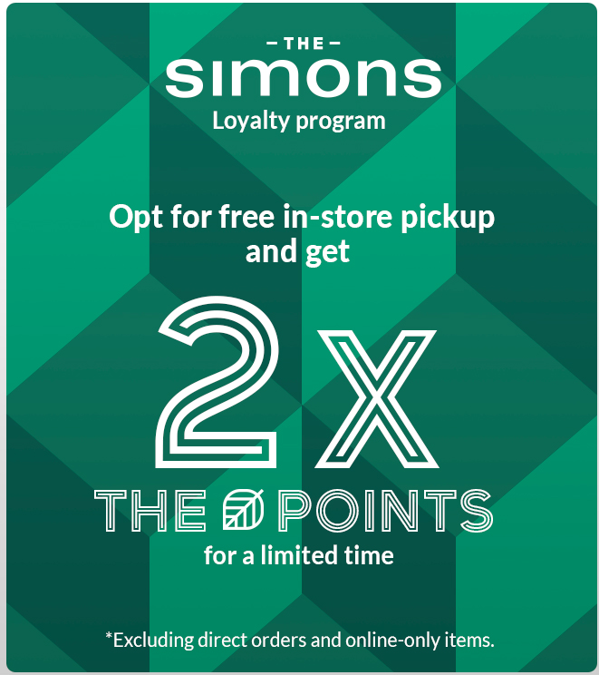 Simons Promo Code Checkout | Simons Canada
