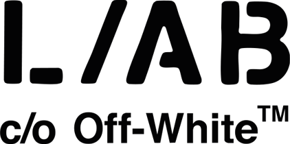 logo L/AB c/o OFF-WHITE