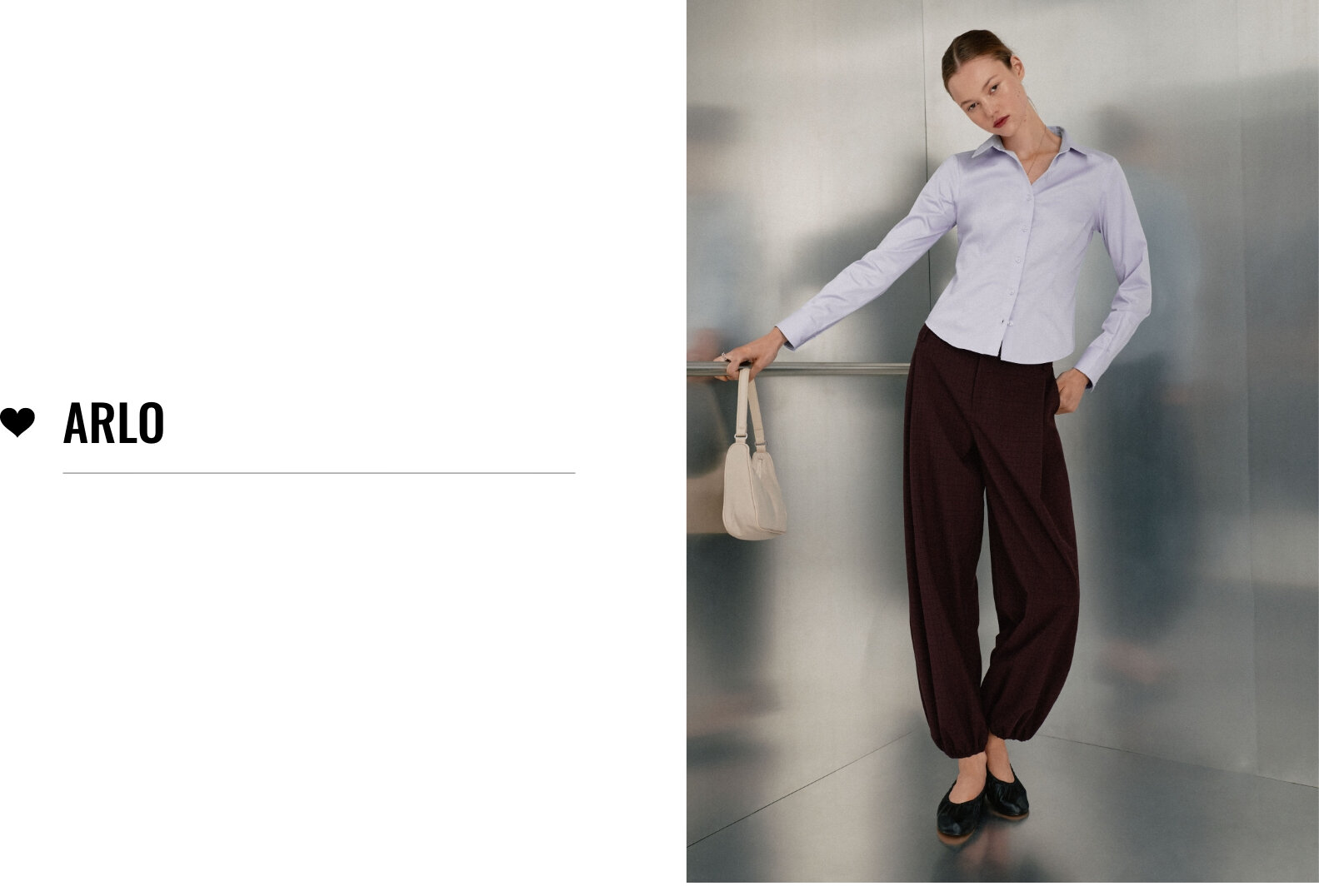 Pantalon habillé coupe Arlo