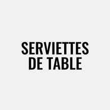Serviettes de table