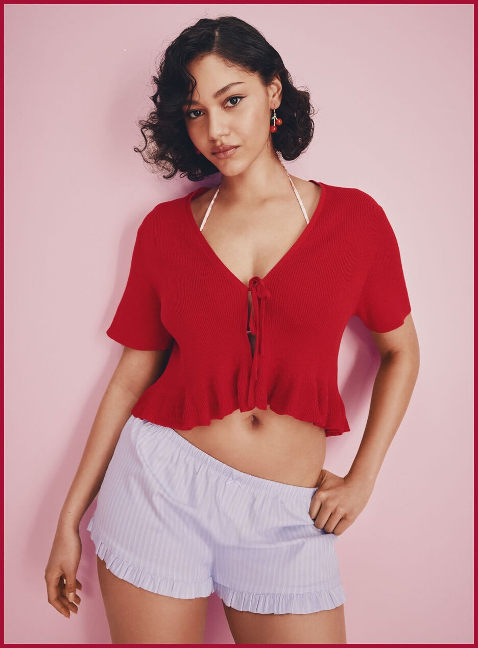 Le minishort popeline frisons