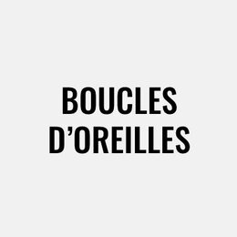 Boucles d'oreilles
