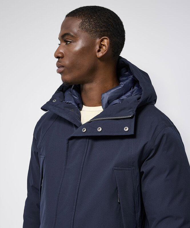 Down coat for men