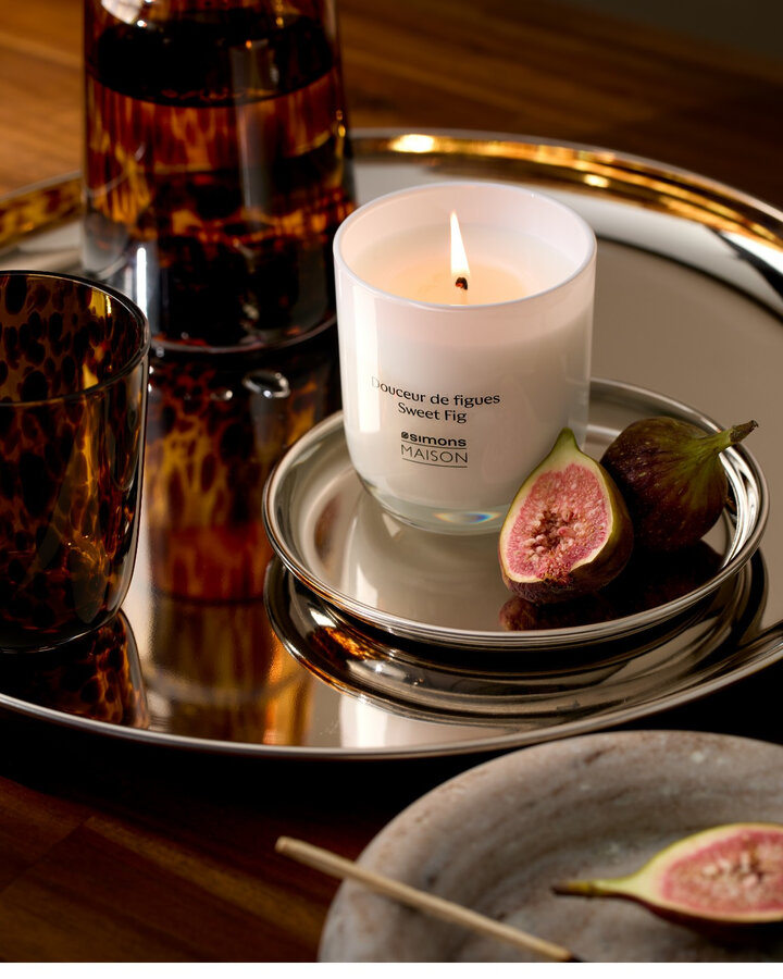 Sweet Fig scented candle from Simons Maison