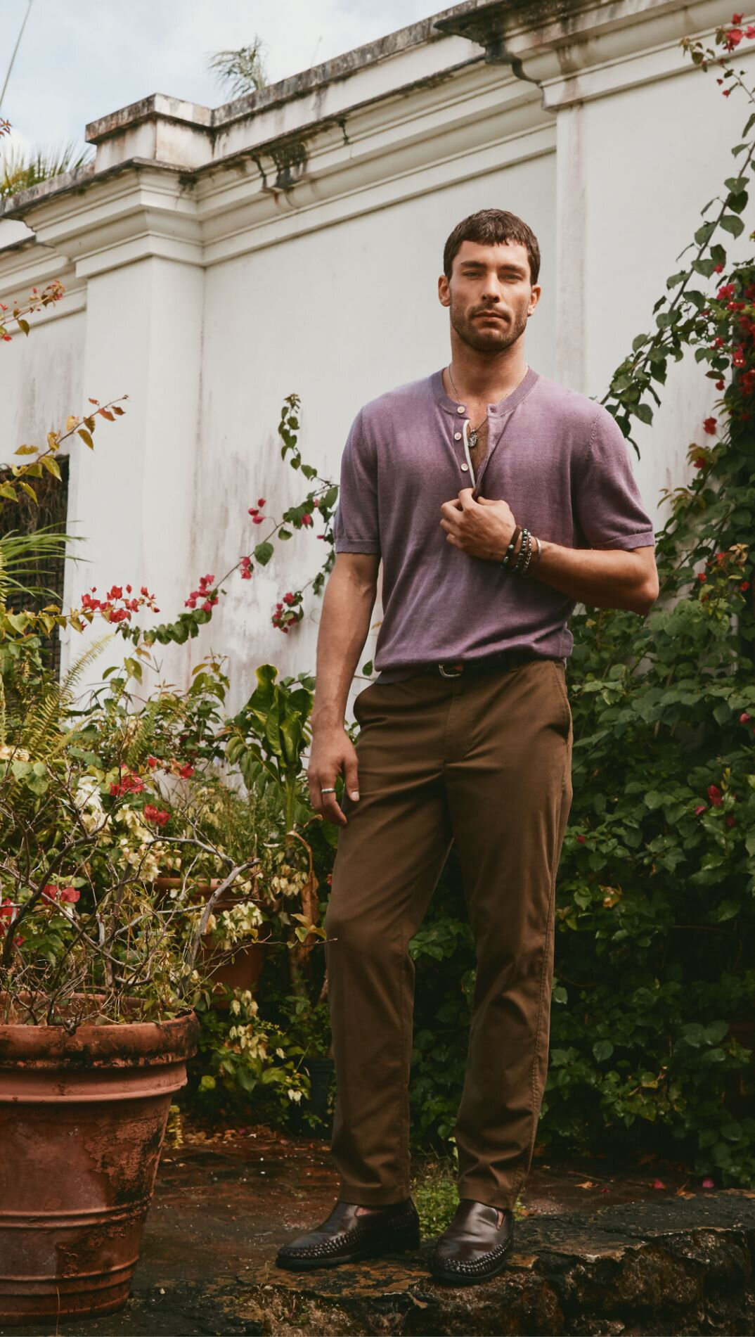 Our men's linen collection