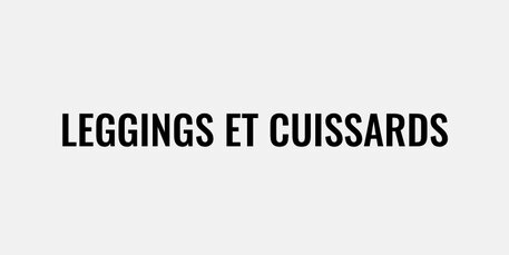 legging et cuissards