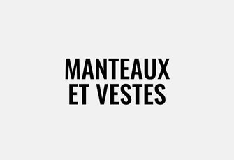 Manteaux et vestes