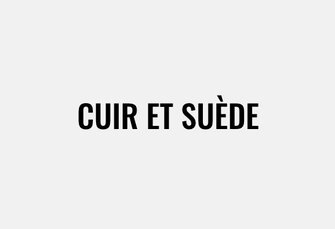 Cuir et suède