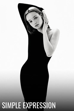 La robe asymétrique tricot compact par Victoria Beckham pour femmes chez Édito Simons