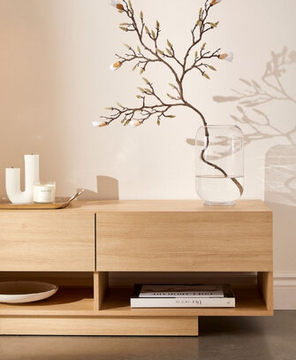Meuble télé en bois